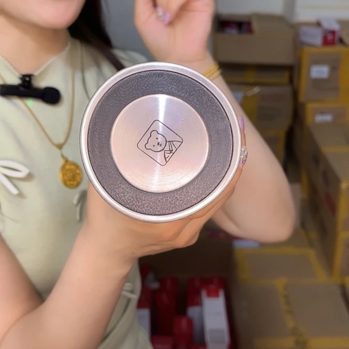 高硼硅玻璃盖子款小熊家500