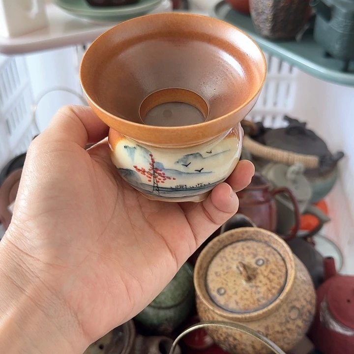 微瑕陶瓷茶具茶杯茶壶