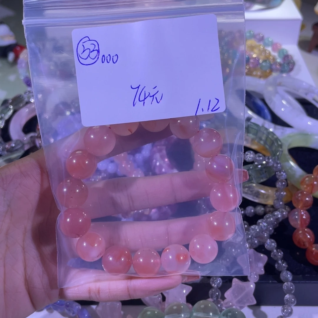 水晶手链未镶嵌手串