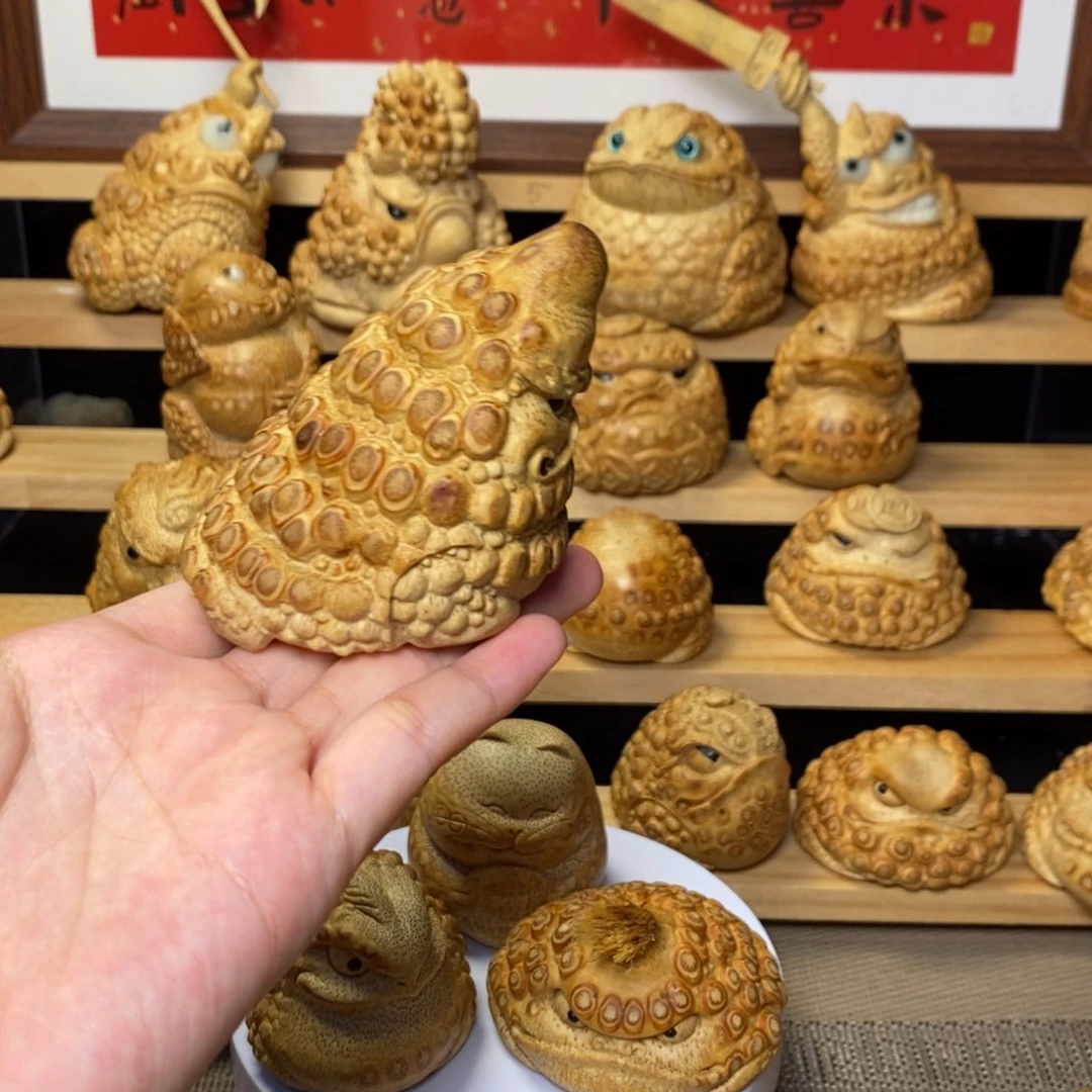 香榧木竹根雕作品
