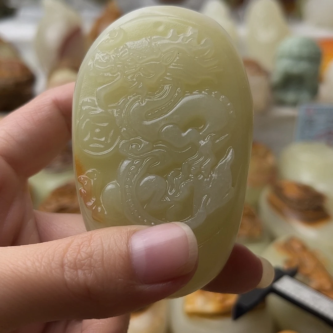 石材古青石不退换龙微瑕
