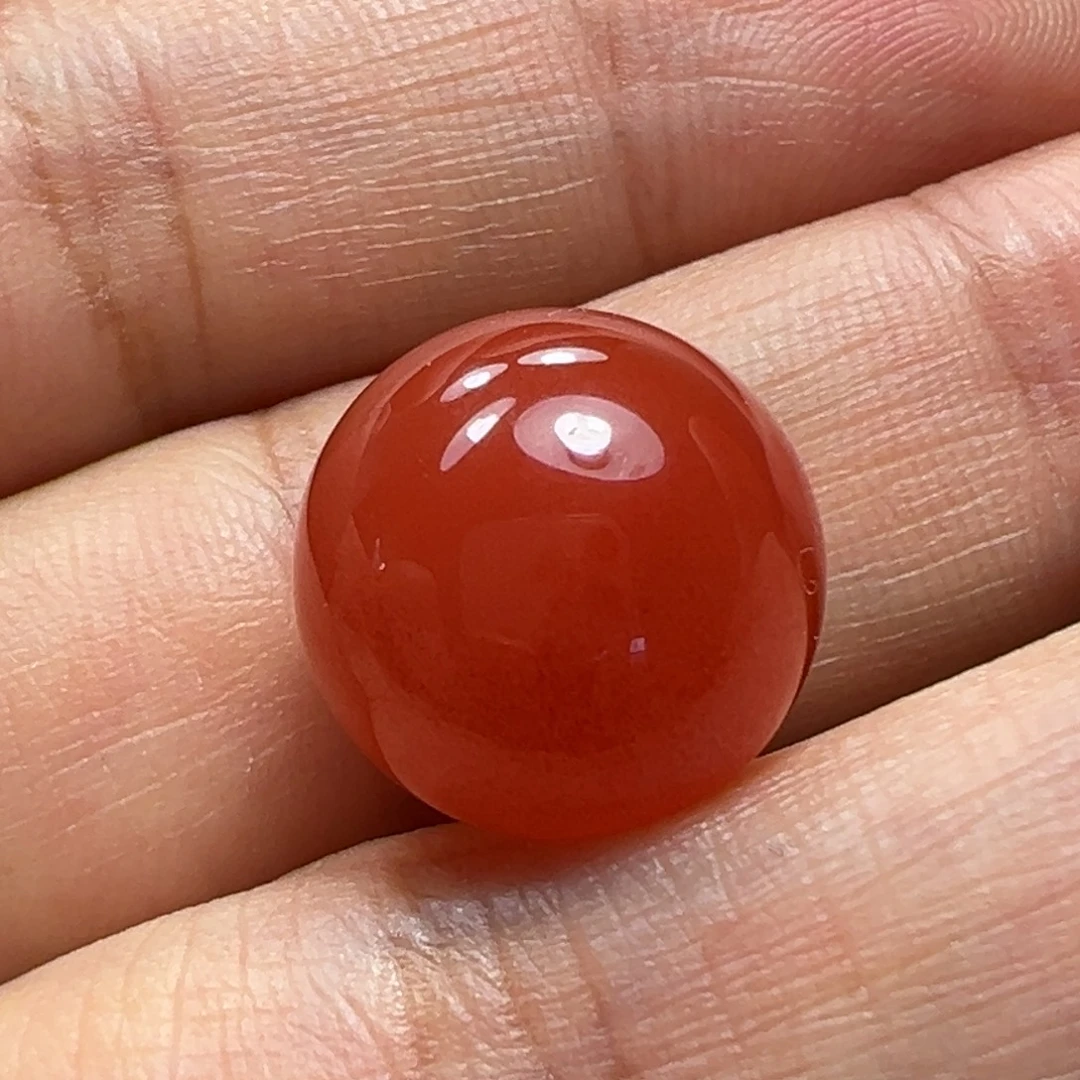 南红玛瑙未镶嵌珠子