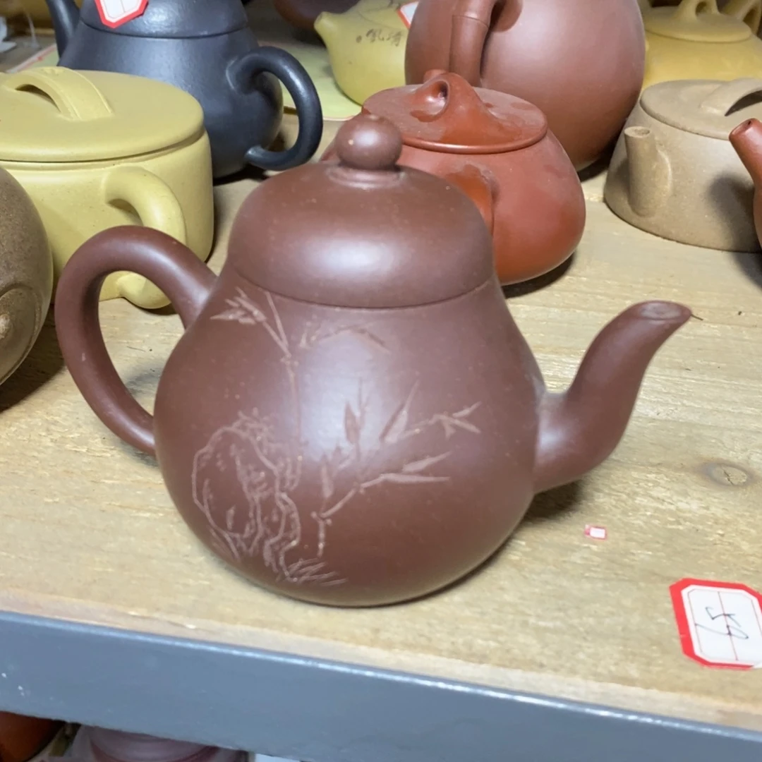 茶壶紫泥原矿手工92