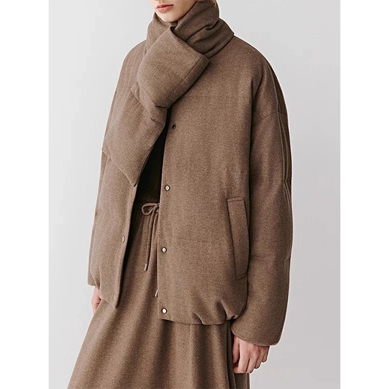 原单非市面货！“小禾HUG羽绒服”羊毛牦牛绒混纺服 T837