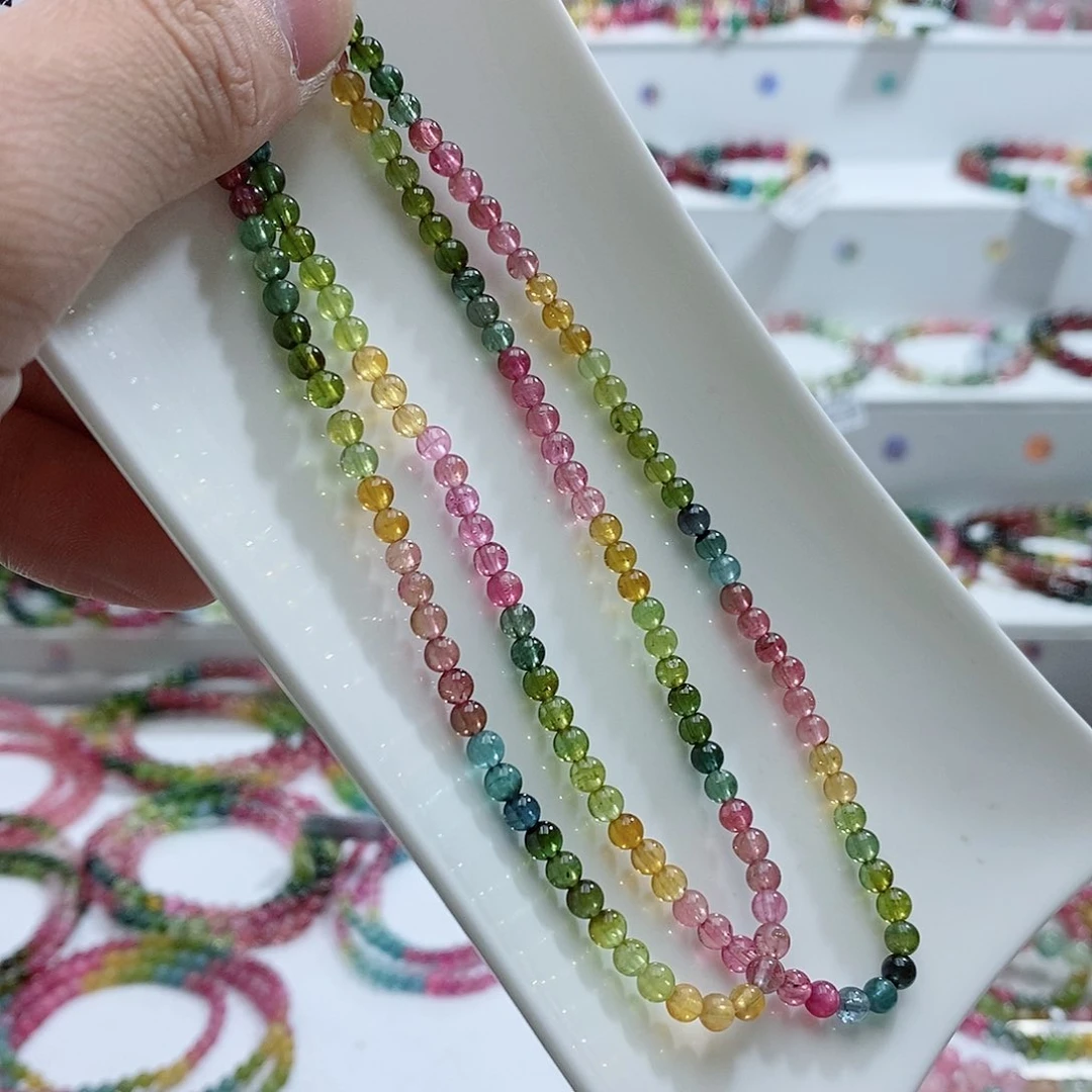 碧玺碧玺未镶嵌手链