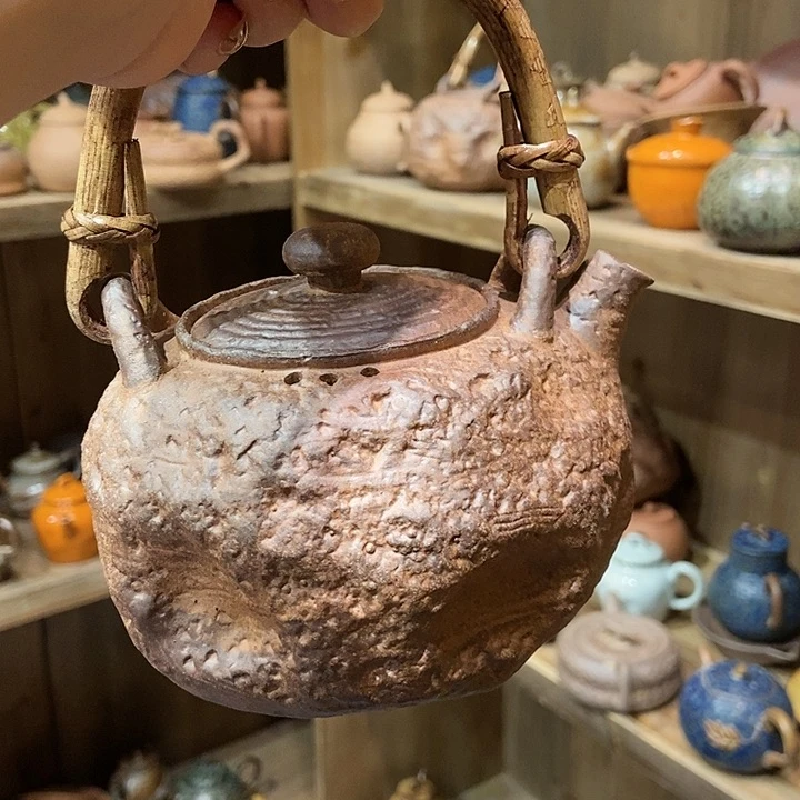 柴烧老岩泥高端茶器