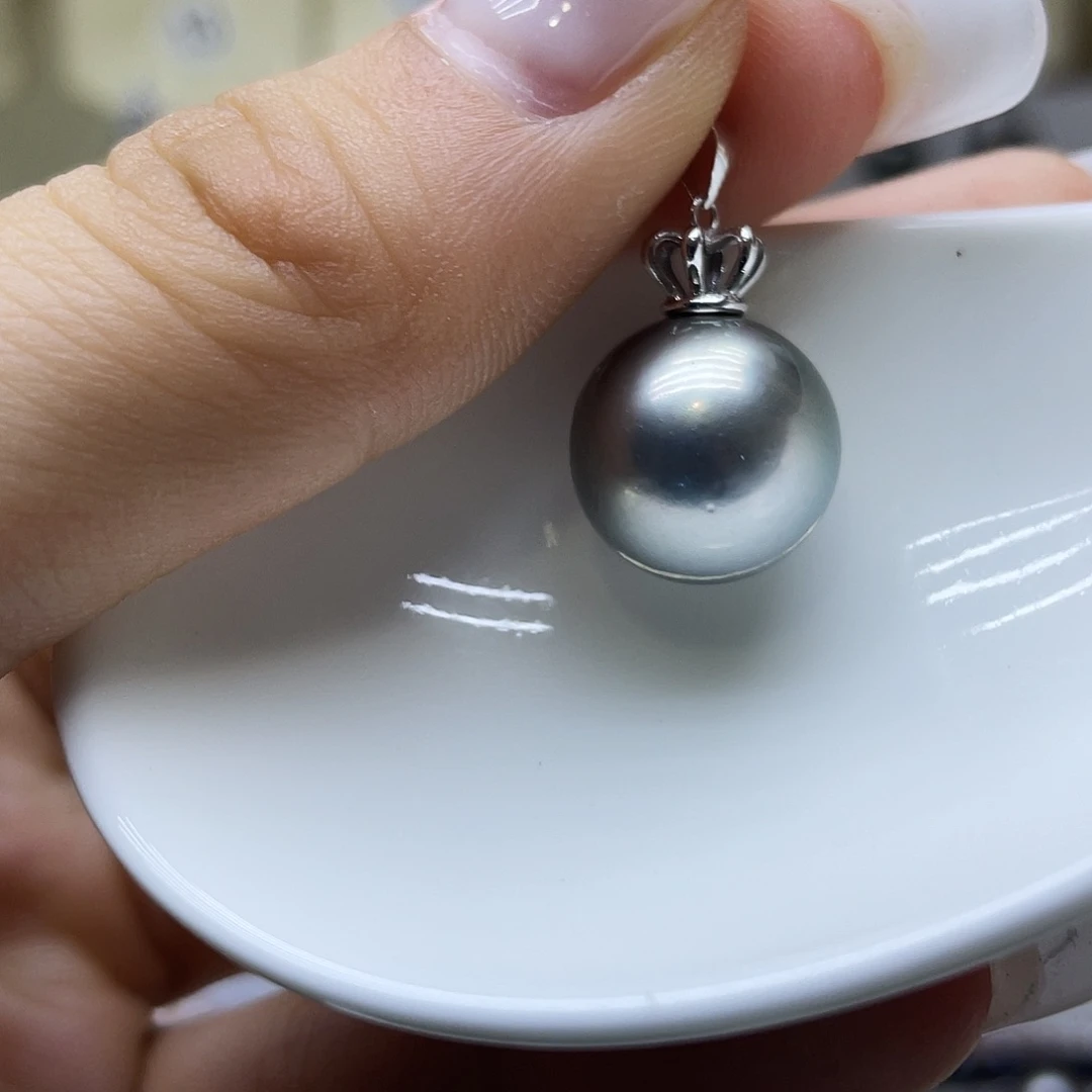 海水珍珠18K金镶嵌颈饰