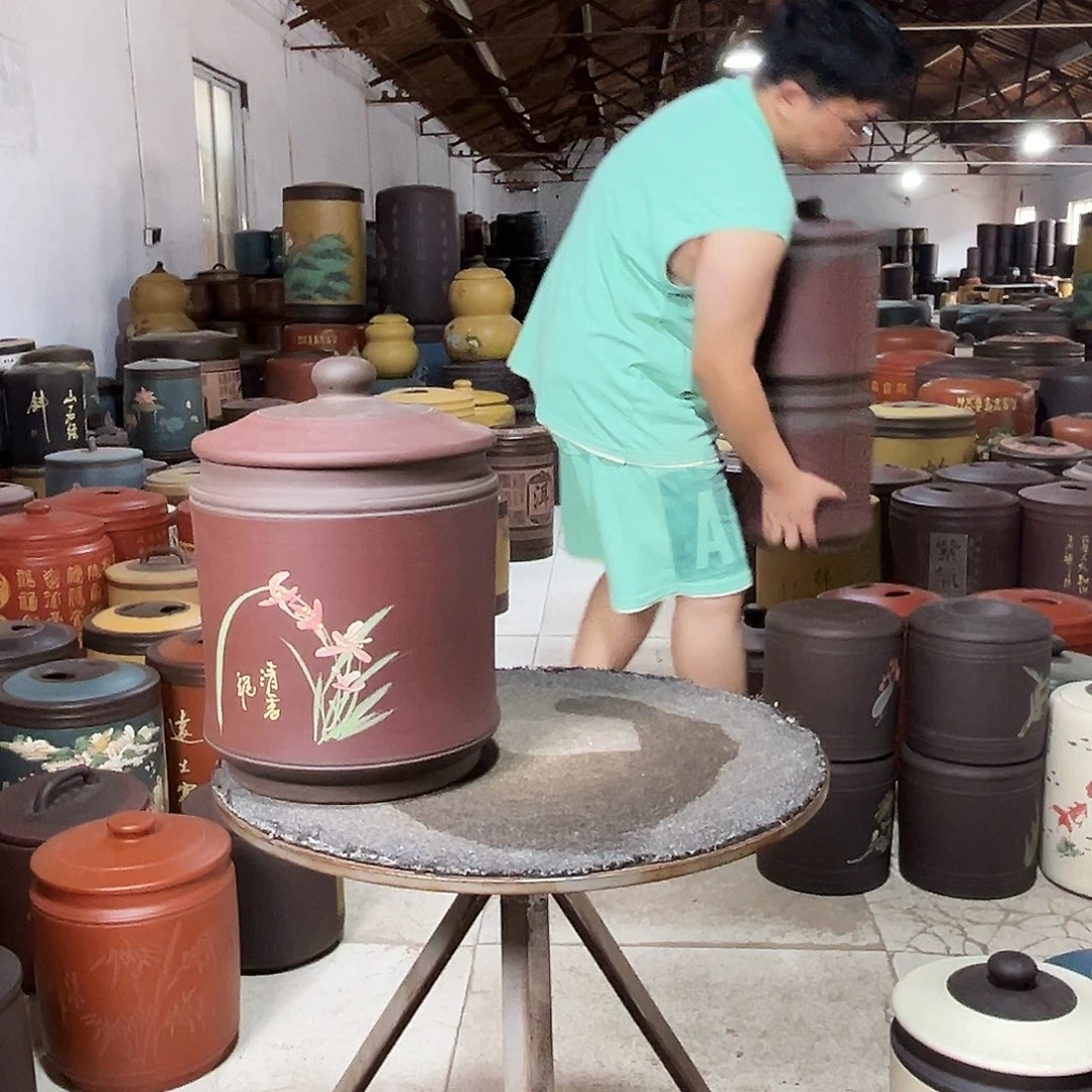 紫砂茶叶罐茶叶罐