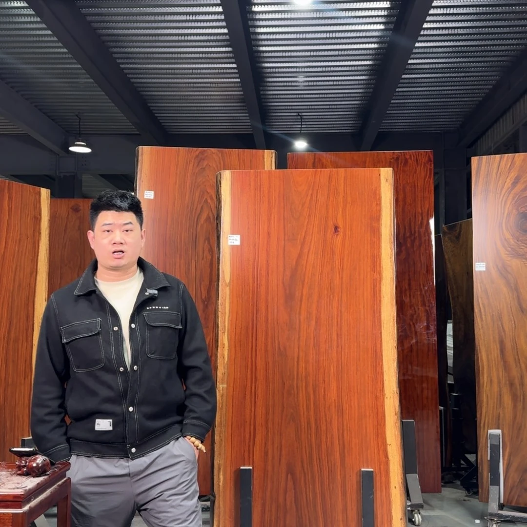 稳定木195*96*8刚果花梨（包邮带脚*2）