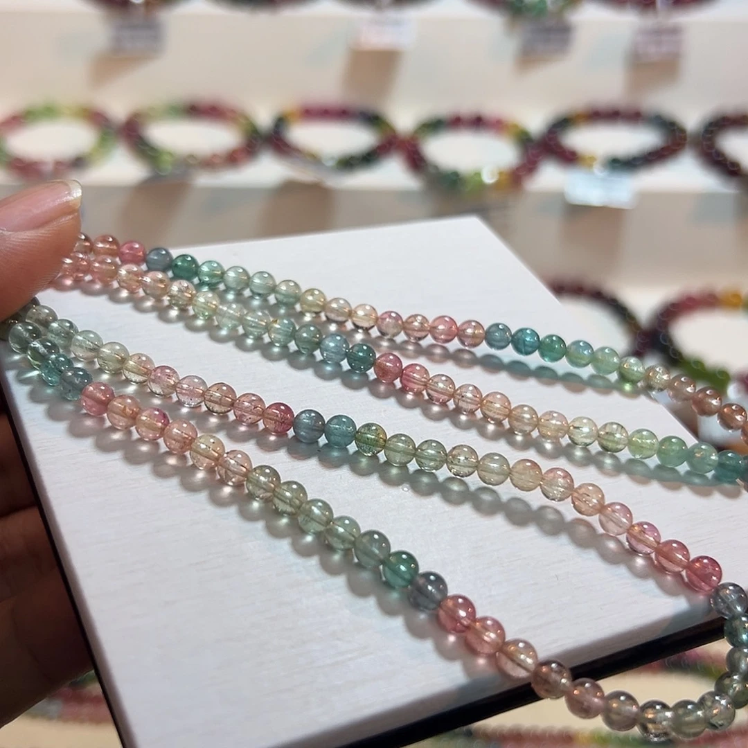 未镶嵌手链碧玺碧玺