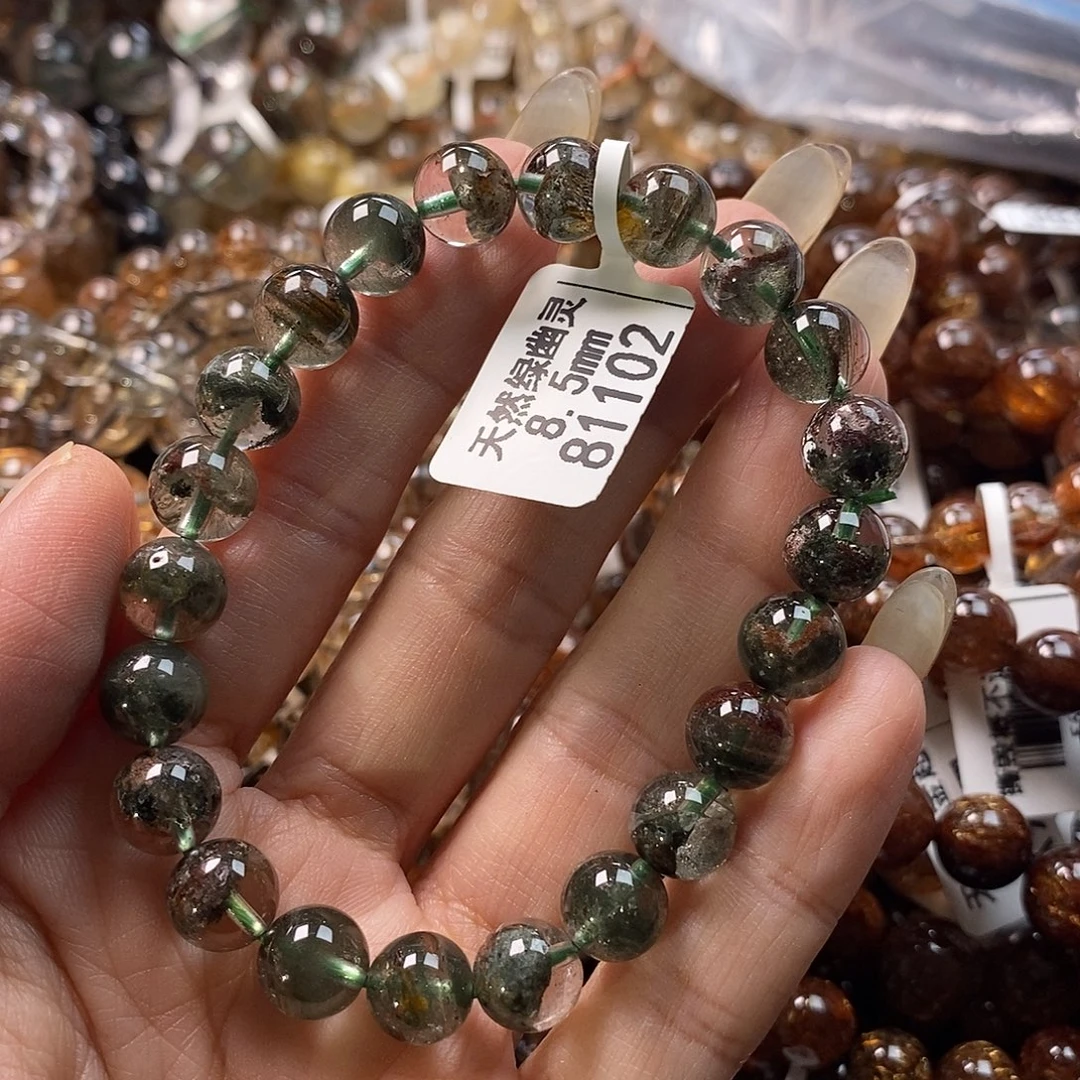 冷***玉未镶嵌水晶手链水