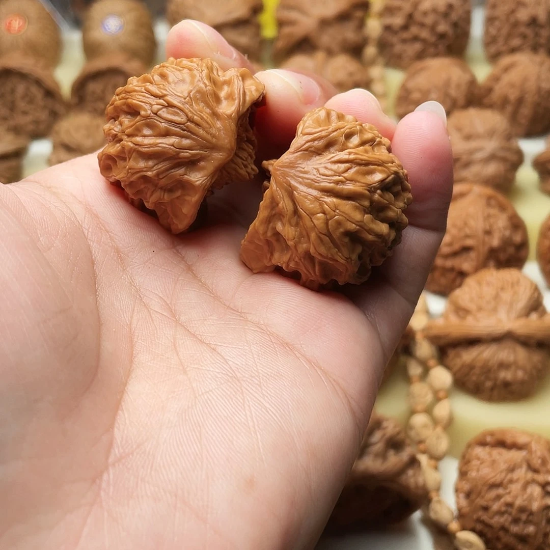 吊坠文玩核桃盘山蛇头33