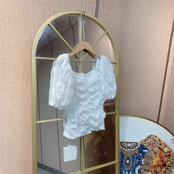 CT40孕妇白色上衣90-115