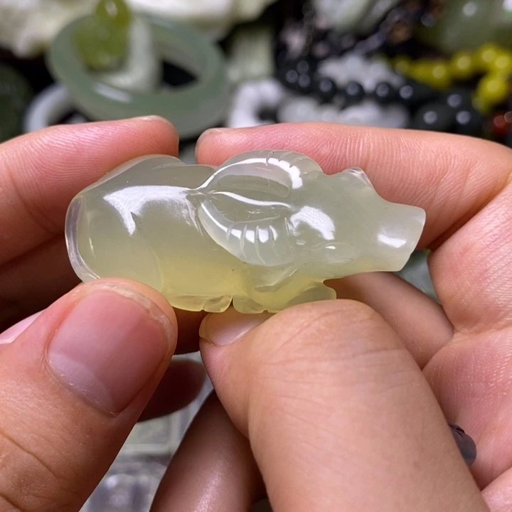 未镶嵌岫玉岫玉挂件