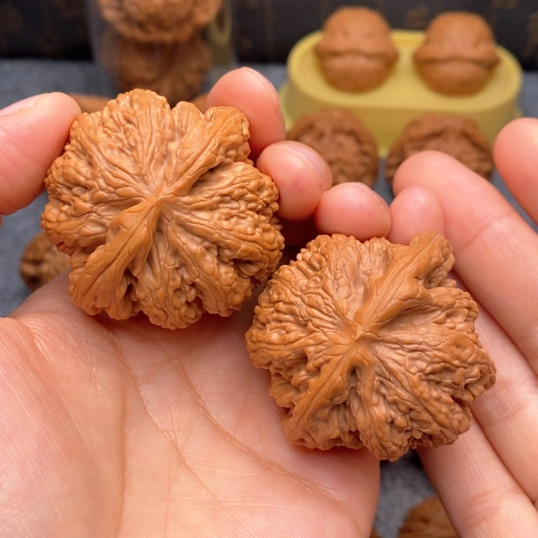文玩核桃把件粗筋46尺精品 