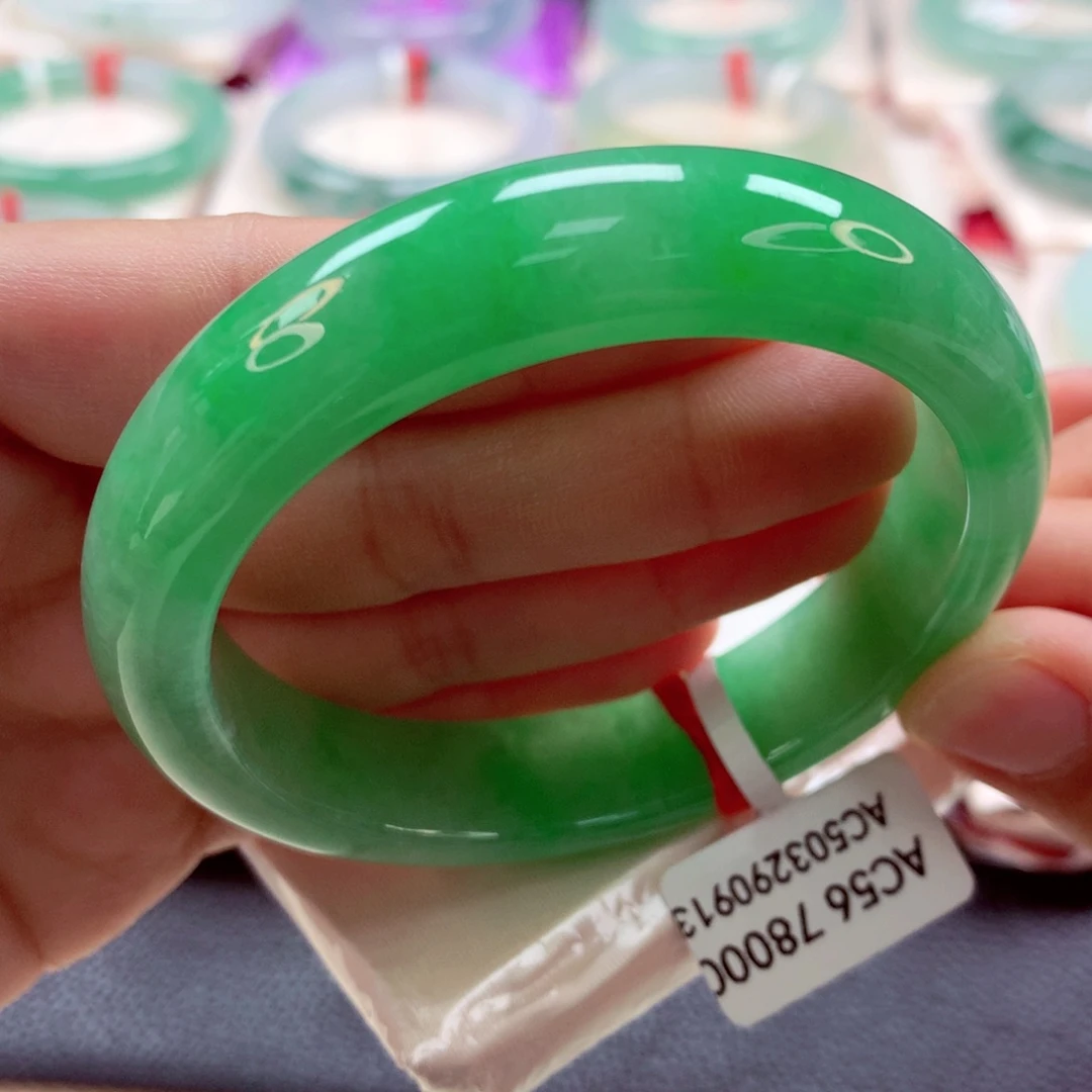 翡翠手镯未镶嵌J***y分单99