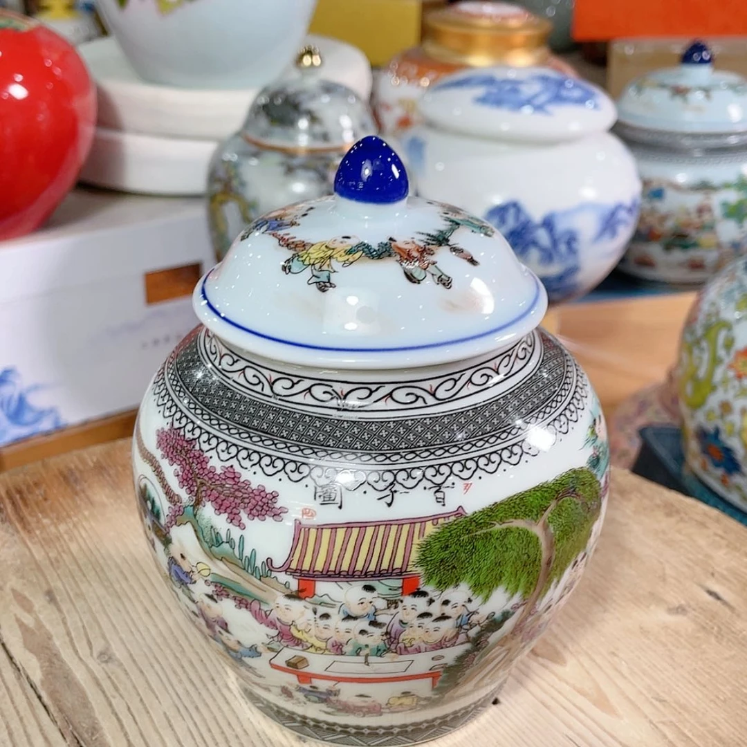 【闪购商品】罐陶瓷茶叶罐密封罐