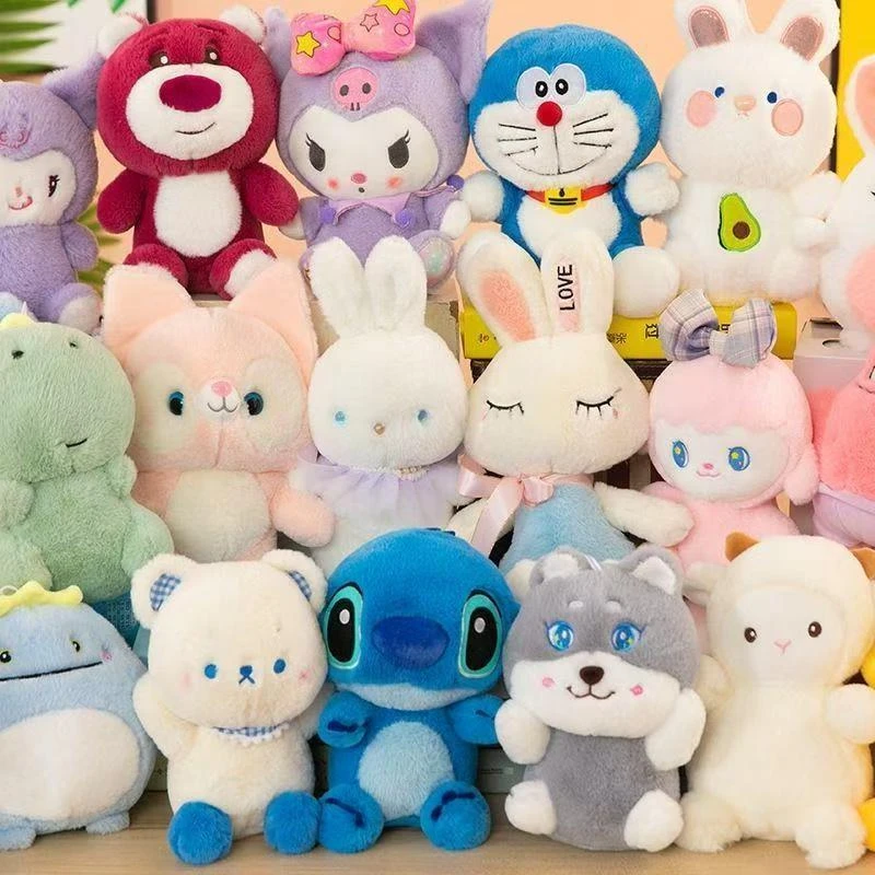 58CM中古搪胶吊卡玩偶（直播间所见发货）