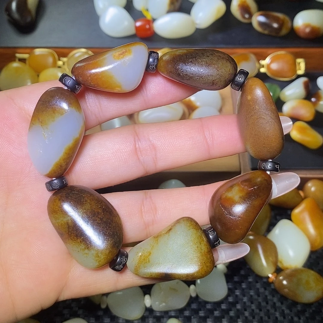 手串未镶嵌和田玉