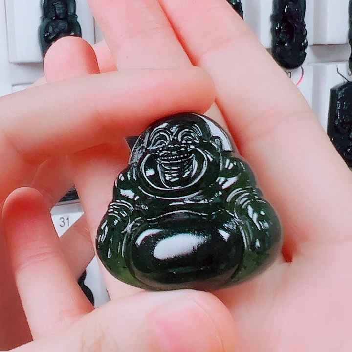 蛇纹石玉未镶嵌玉牌