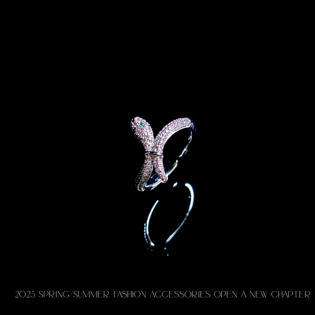 铜合金戒指 镀K金 2025新款C5161【月光与诗】铂堡俪 BOBAOLI 戒指