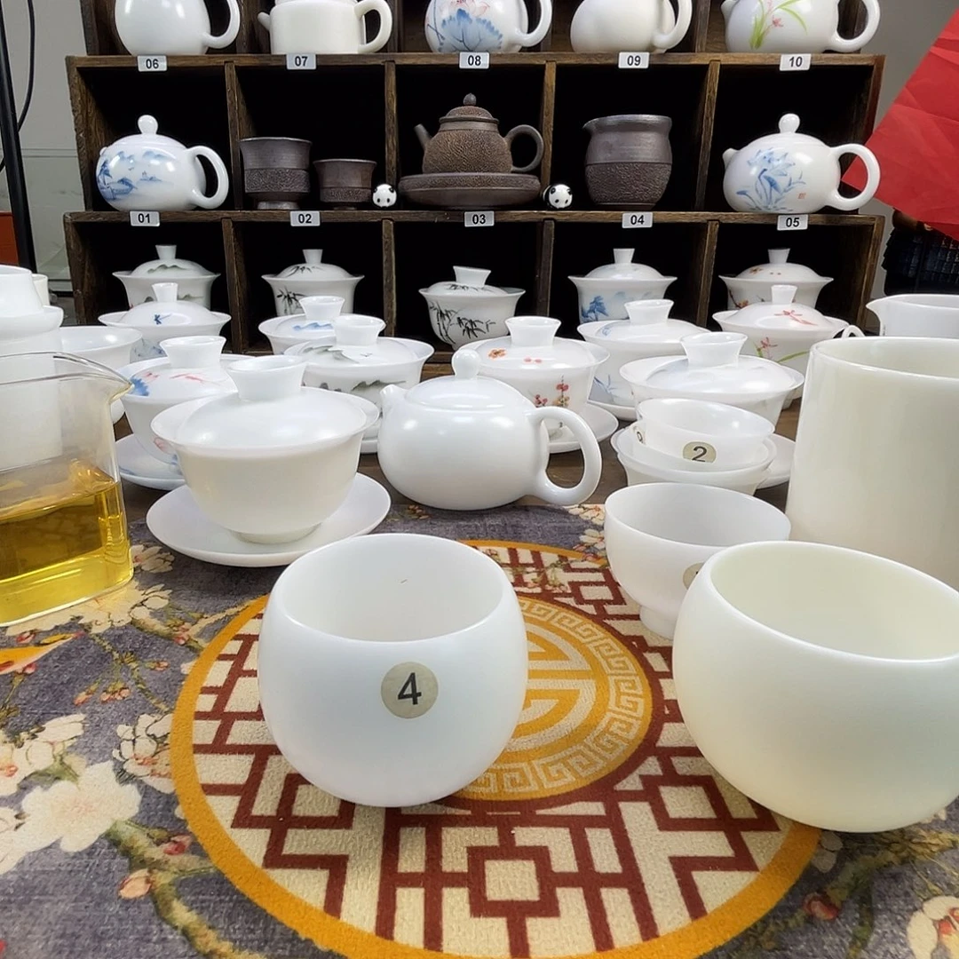 星***包胖虎茶具直播福利