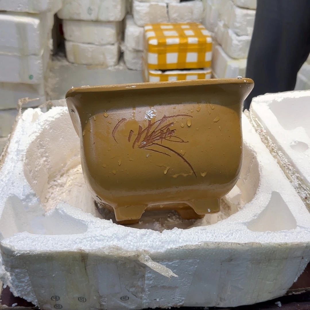 紫砂花盆口径18.13口径