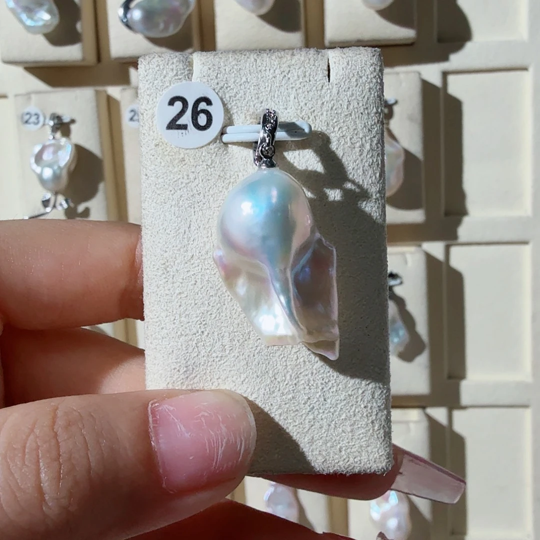 合金淡水珍珠项链