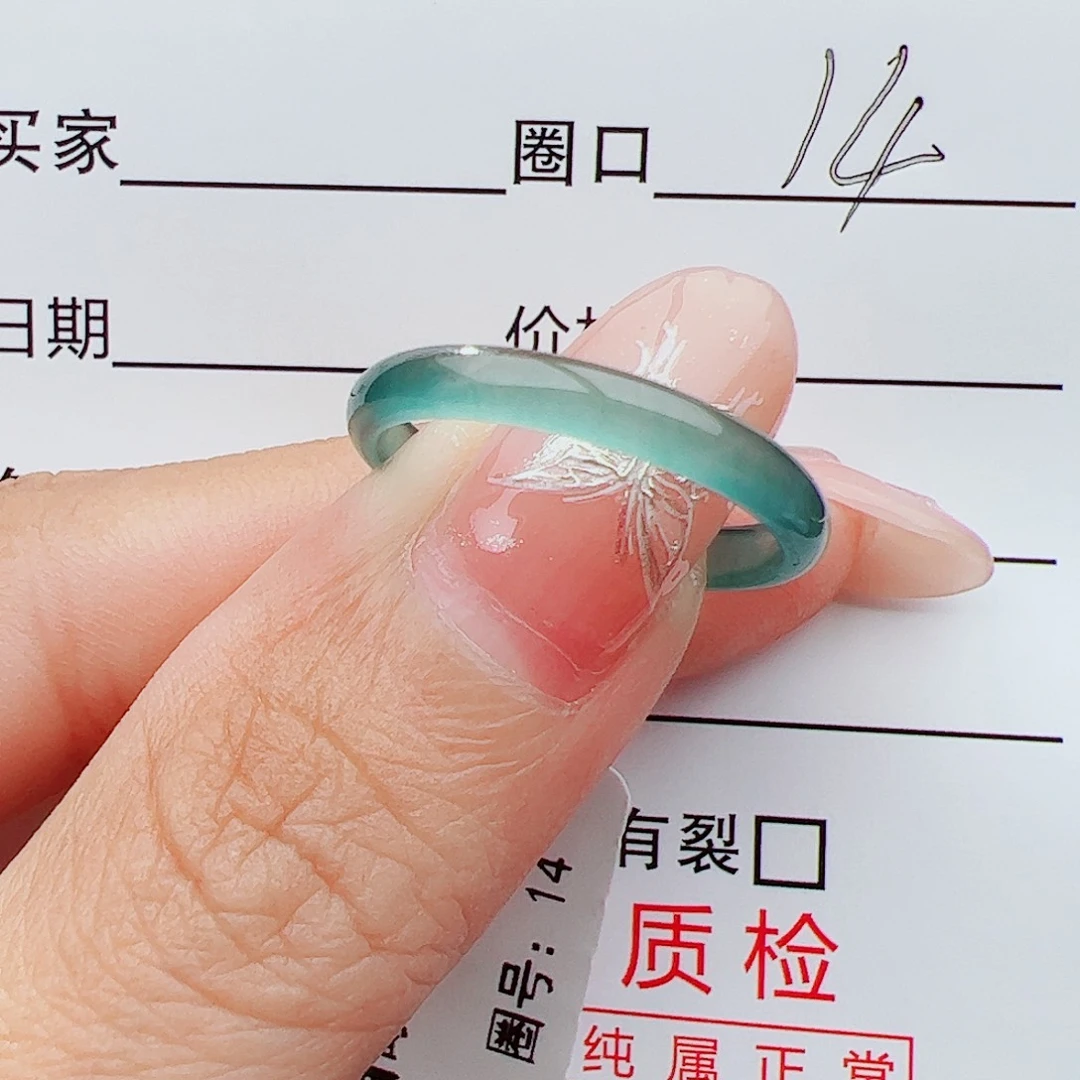 翡翠戒指未镶嵌佳*翡翠