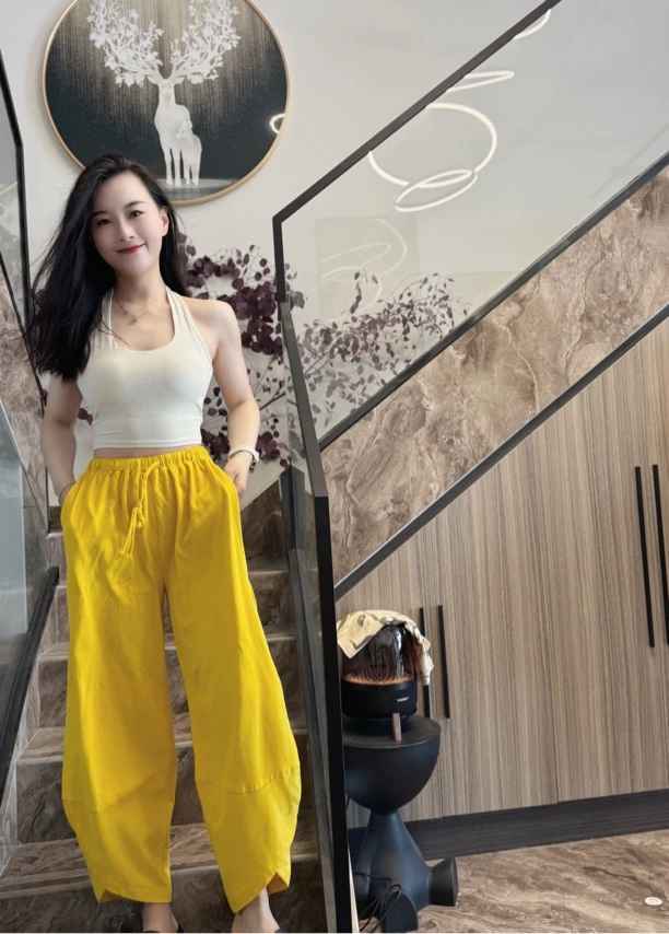 珊珊老师同款瑜伽棉质磨毛8分舞蹈裤（磨毛略厚）