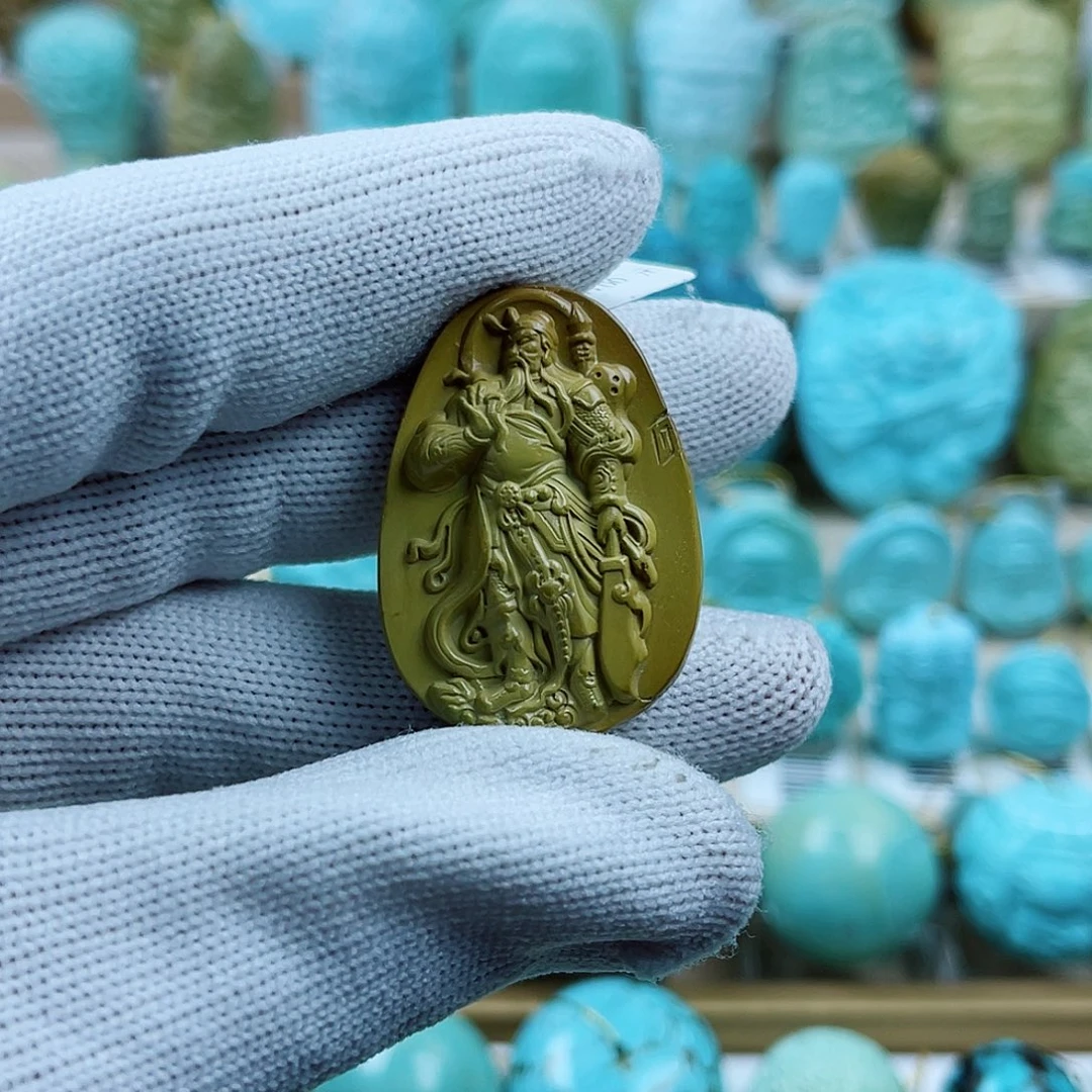 绿松石未镶嵌珠宝奇石