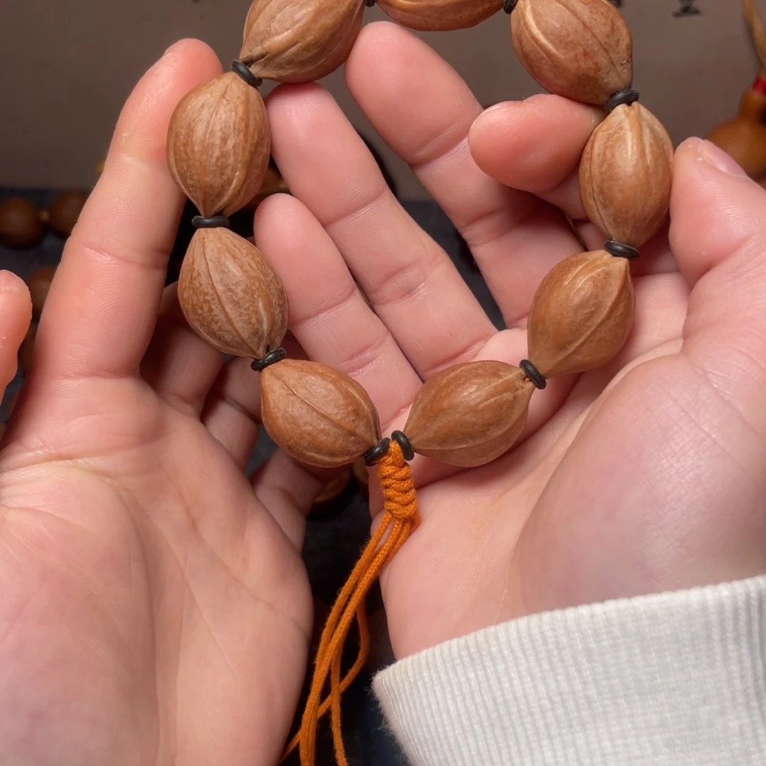 橄榄核手串/手链1826梅林铁三花精挑