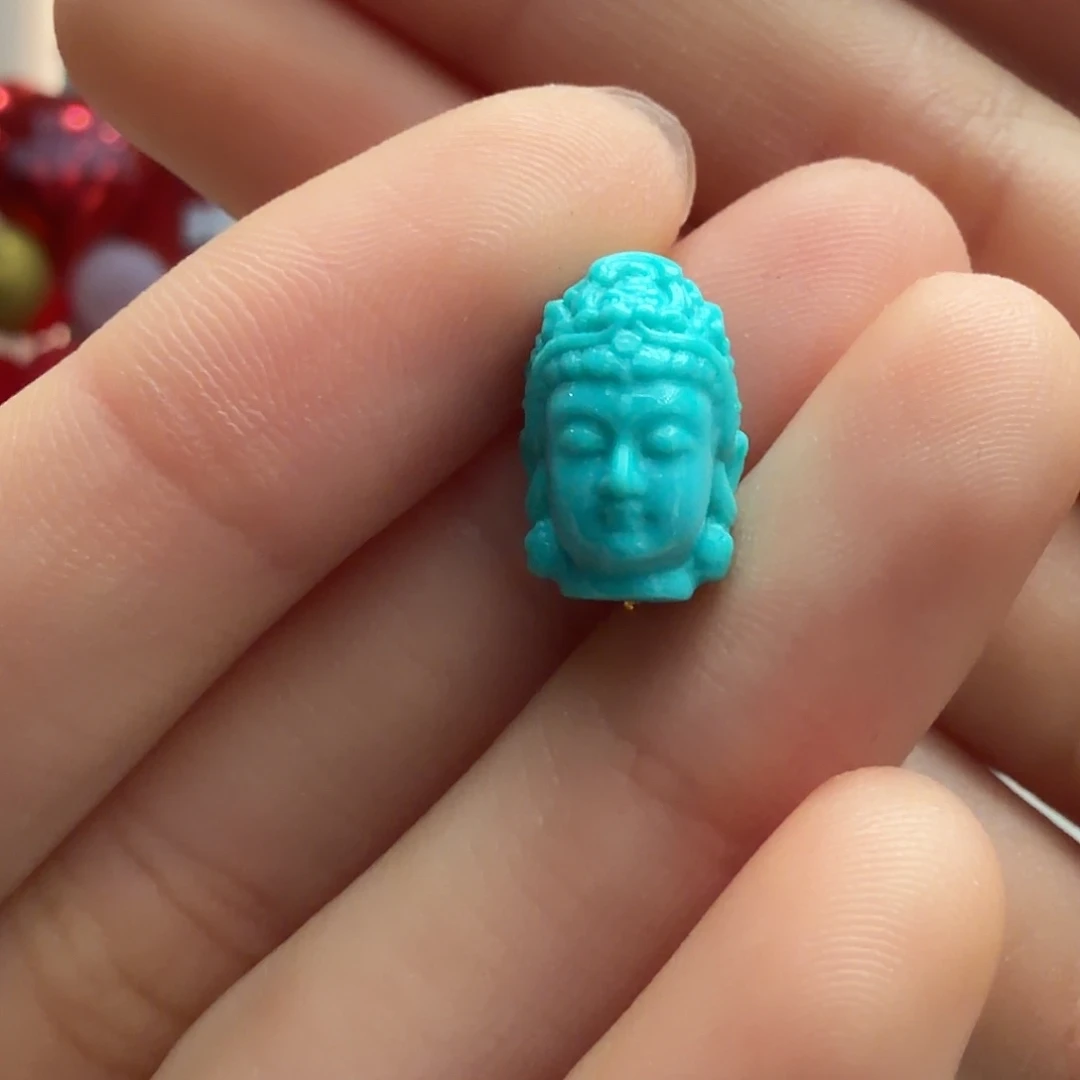 绿松石未镶嵌颈饰