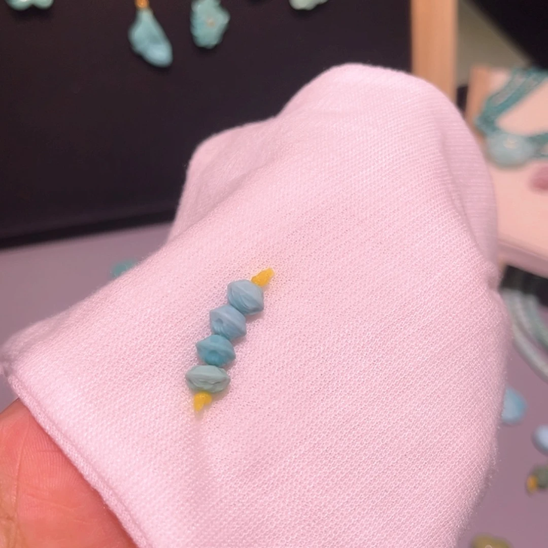 绿松石未镶嵌珠宝半成品