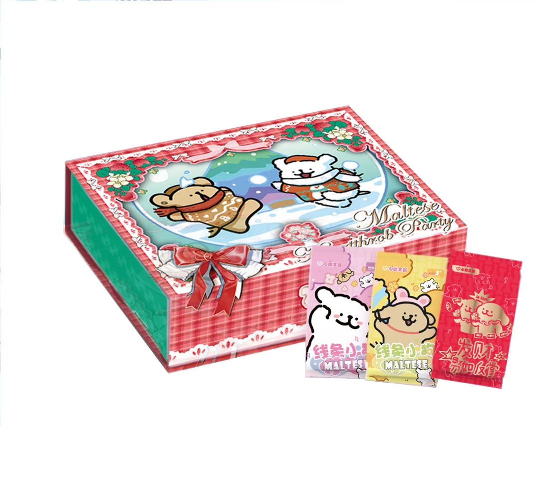 【 浮浮~心动文创 线条小狗  国卡二创】收藏卡牌盲盒(默认代拆)