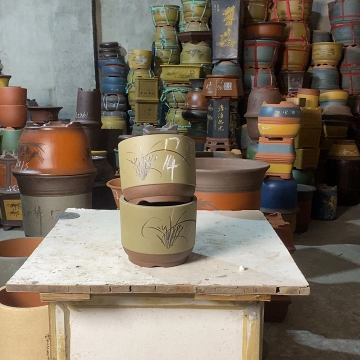 紫砂花盆紫砂艺术