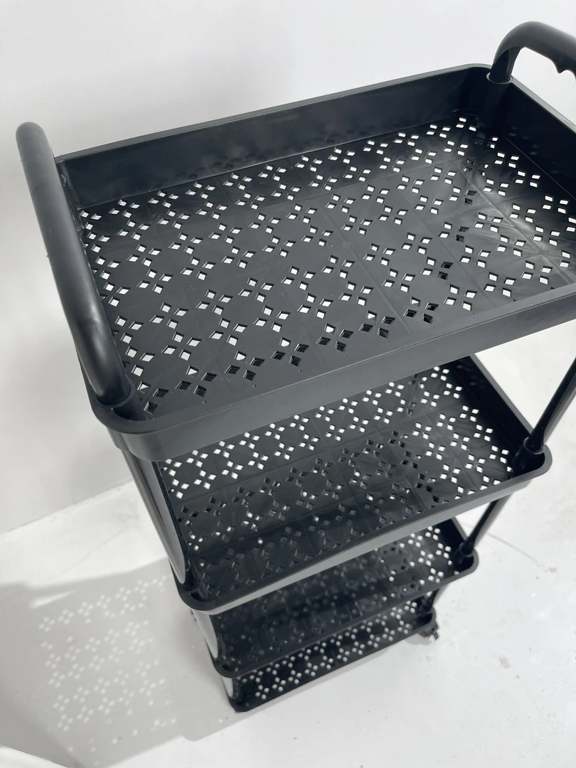 卫生间四层三层四层置物架收纳架浴室落地收纳筐