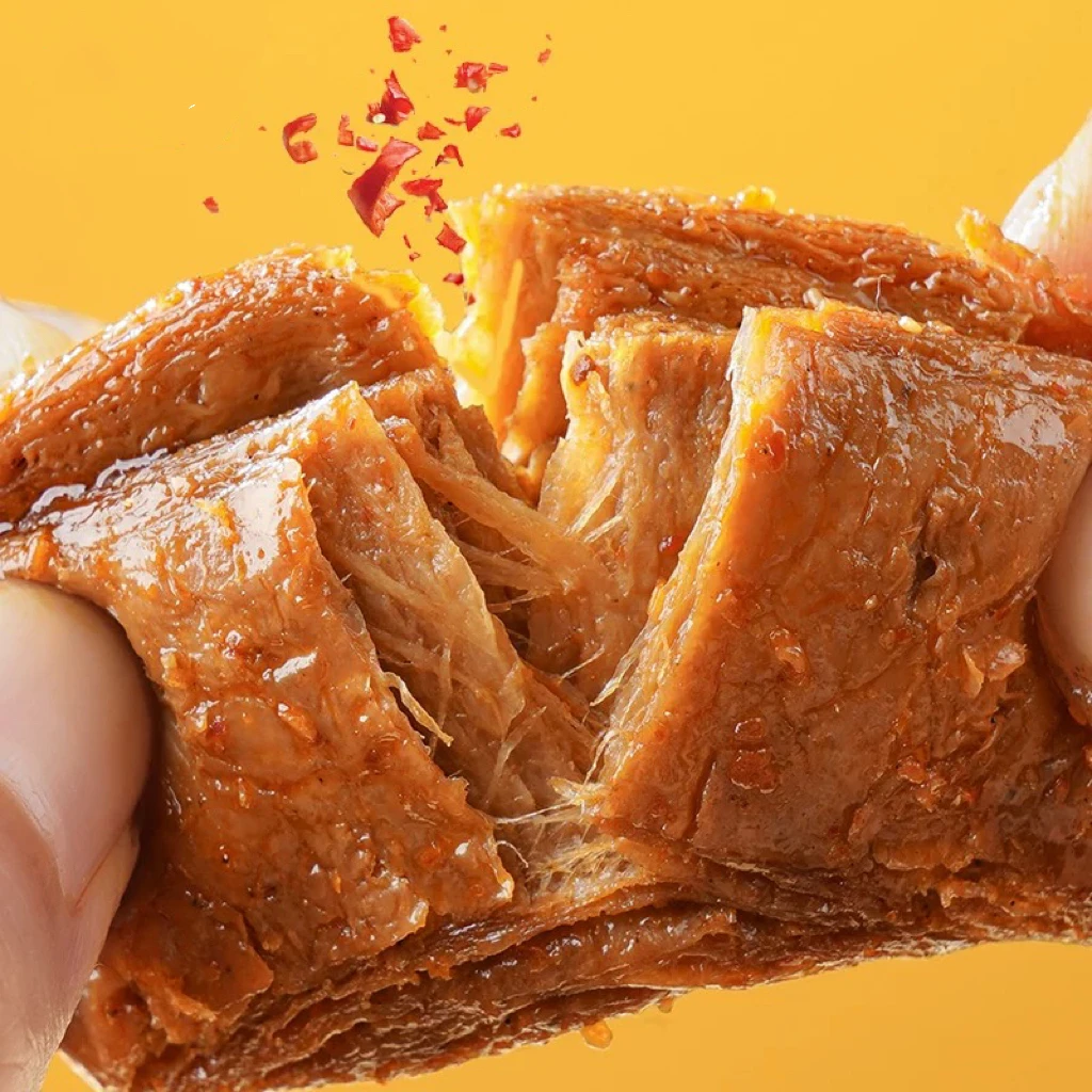 徽家铺子素牛排香辣味到手5袋 解馋小零食