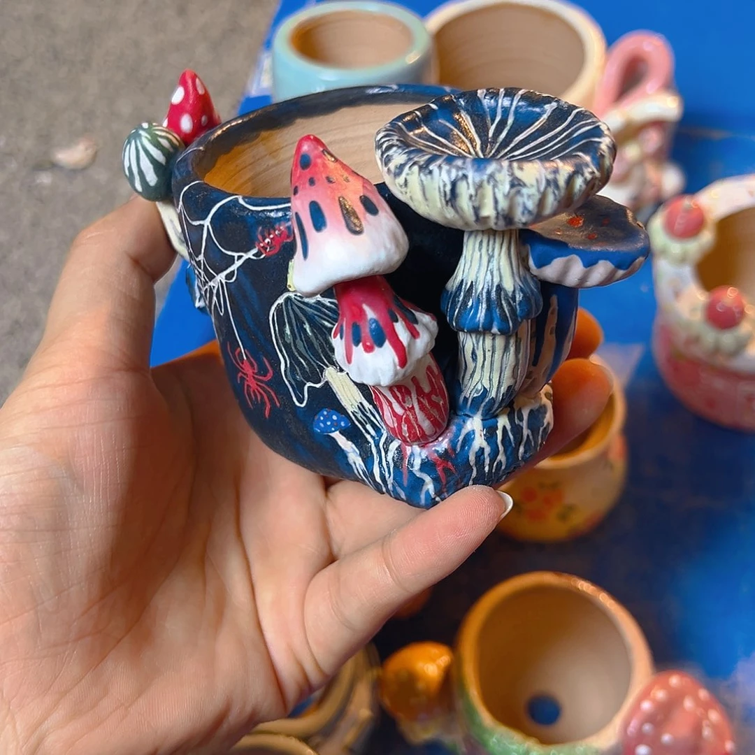 清仓老梧家手工多肉花盆