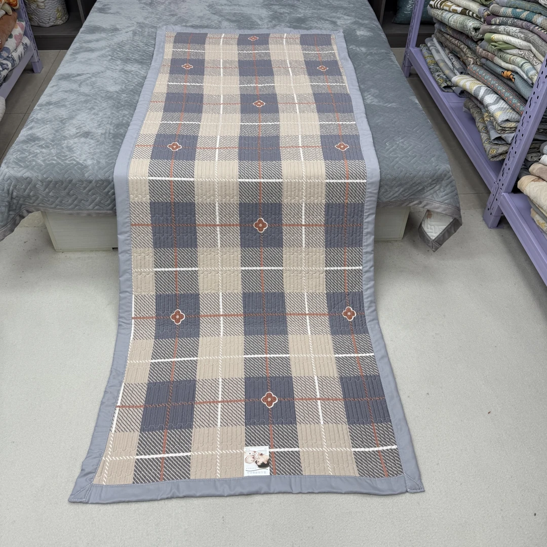 格子花90*220cm加厚床盖四季沙发垫学生宿舍床垫飘窗垫防滑