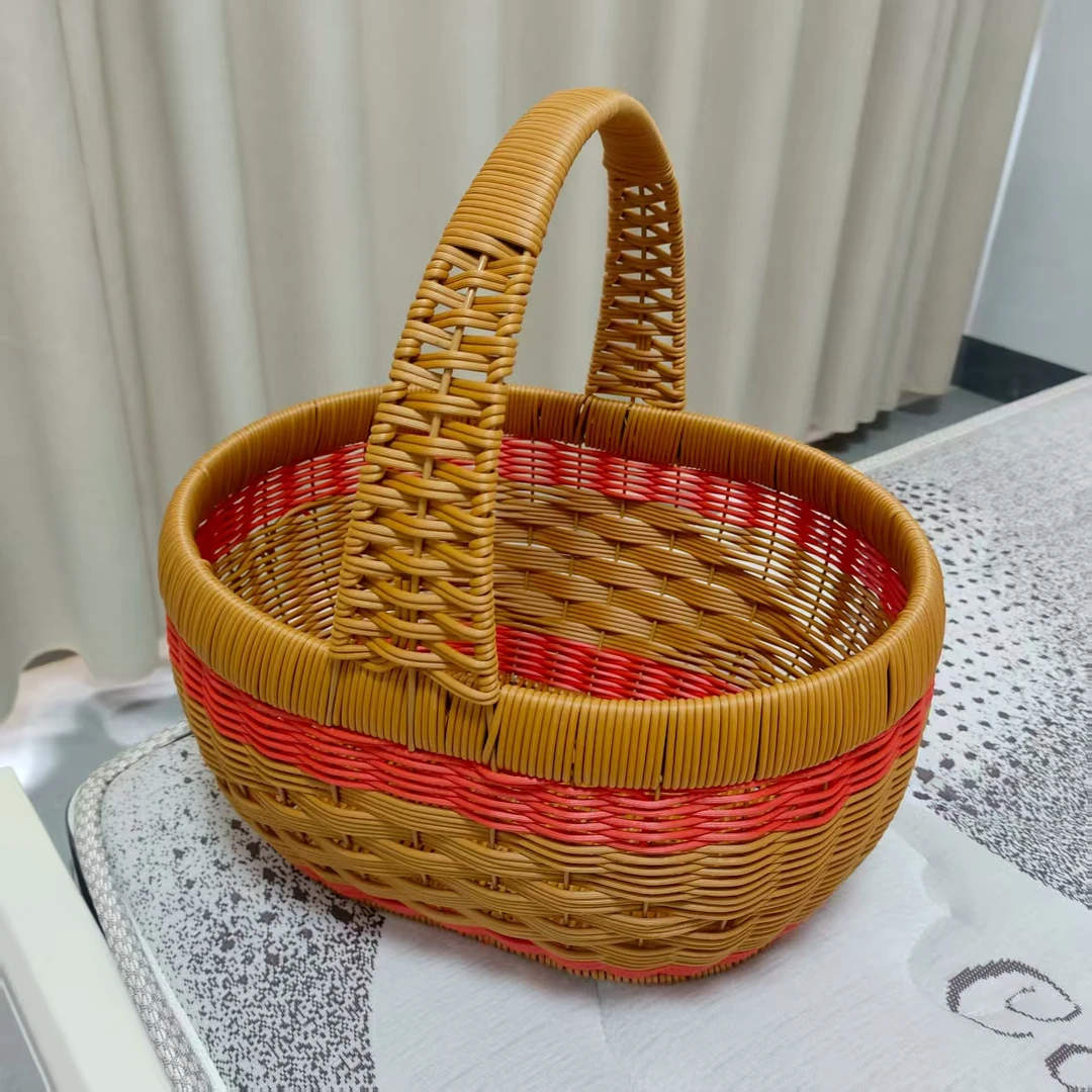 升级款渐变色中国结手提蓝35*27*35(很靓！)