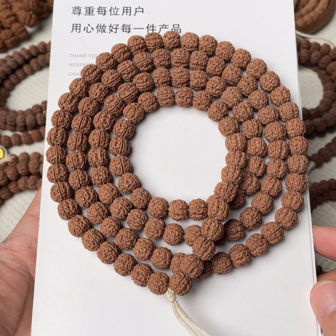 手串金刚菩提细纹盘龙108尺寸9