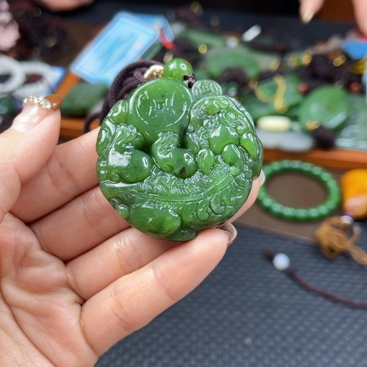 【闪购商品】和田玉（碧玉）颈饰未镶嵌