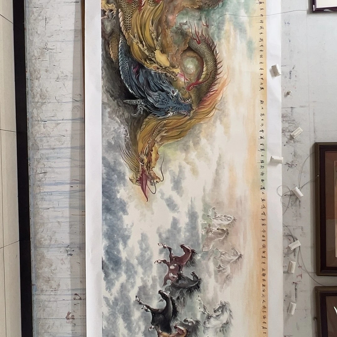 国画王维东国画作品