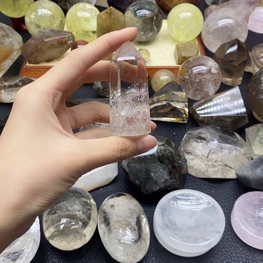 水晶未镶嵌珠宝半成品263水晶石