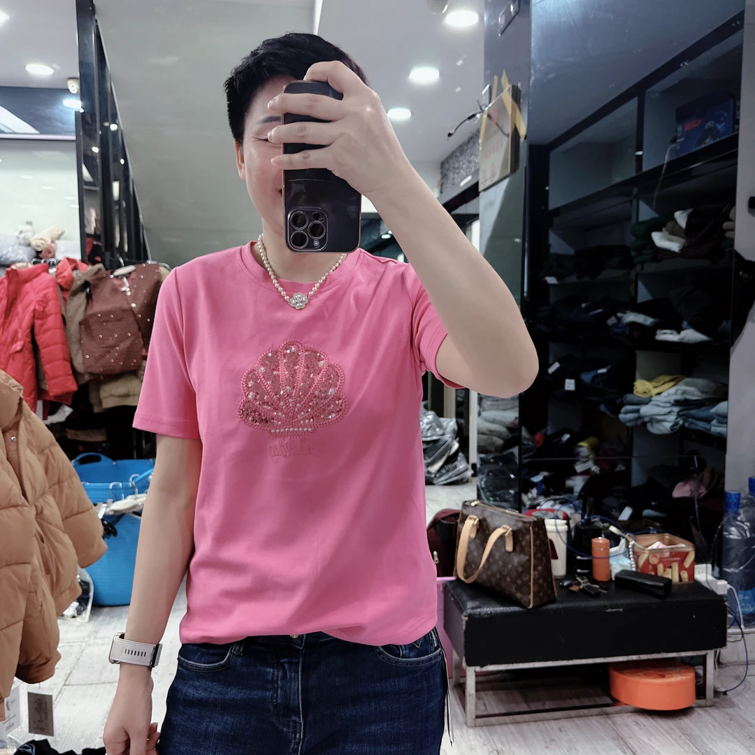 韩货上新3色空气棉刺绣珠片高级上衣8515品