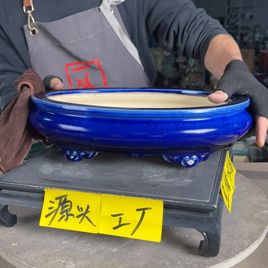 石湾花盆内长30，内深6