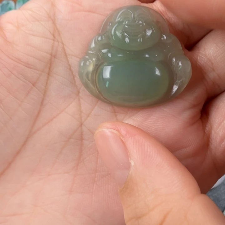 颈饰未镶嵌翡翠佛公