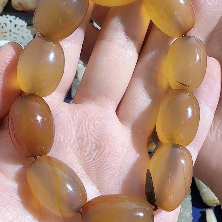 玛瑙/玉髓未镶嵌颈饰