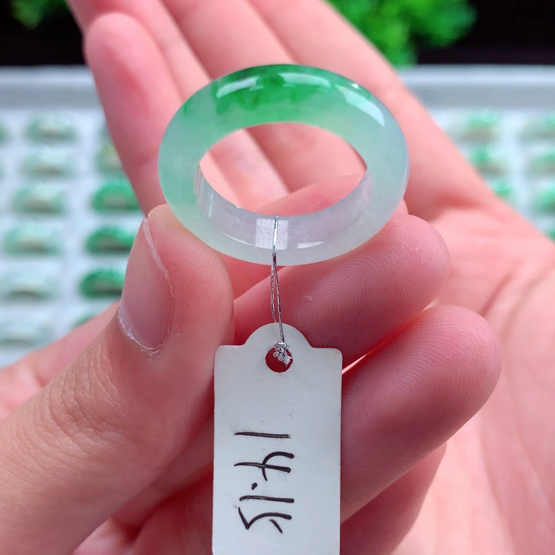 未镶嵌戒指翡翠天然